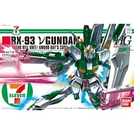 BANDAI HGUC 1/144 v GUNDAM Ver.GFT 7-Eleven color limited scale